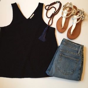 Deletta Split Back Tank